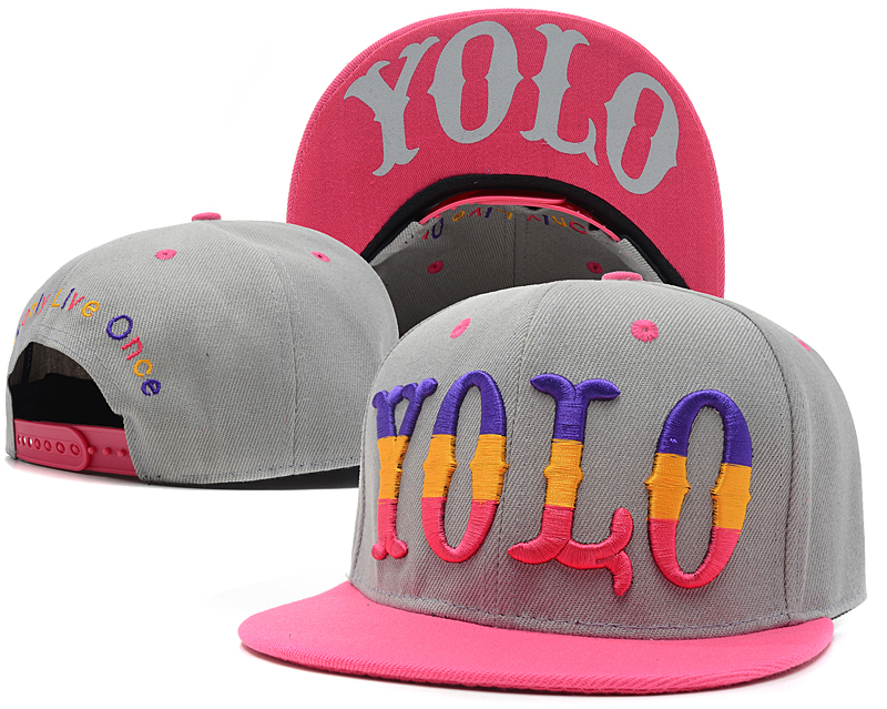 YOLO Snapback Hat #15